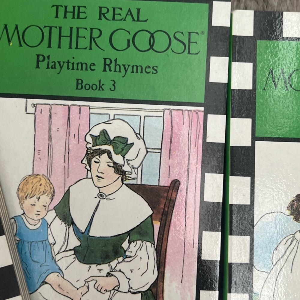 Vintage The Real Mother Goose Fairy Rhymes Book Set - Picture 5 of 16